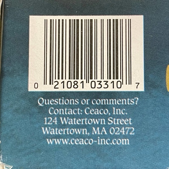 Thomas Kinkade 1000 PC Puzzle Olde Porterfield Tea Room SEALED 1999 VTG - Picture 8 of 10